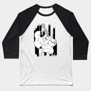 Astronaut Guitarist Baseball T-Shirt